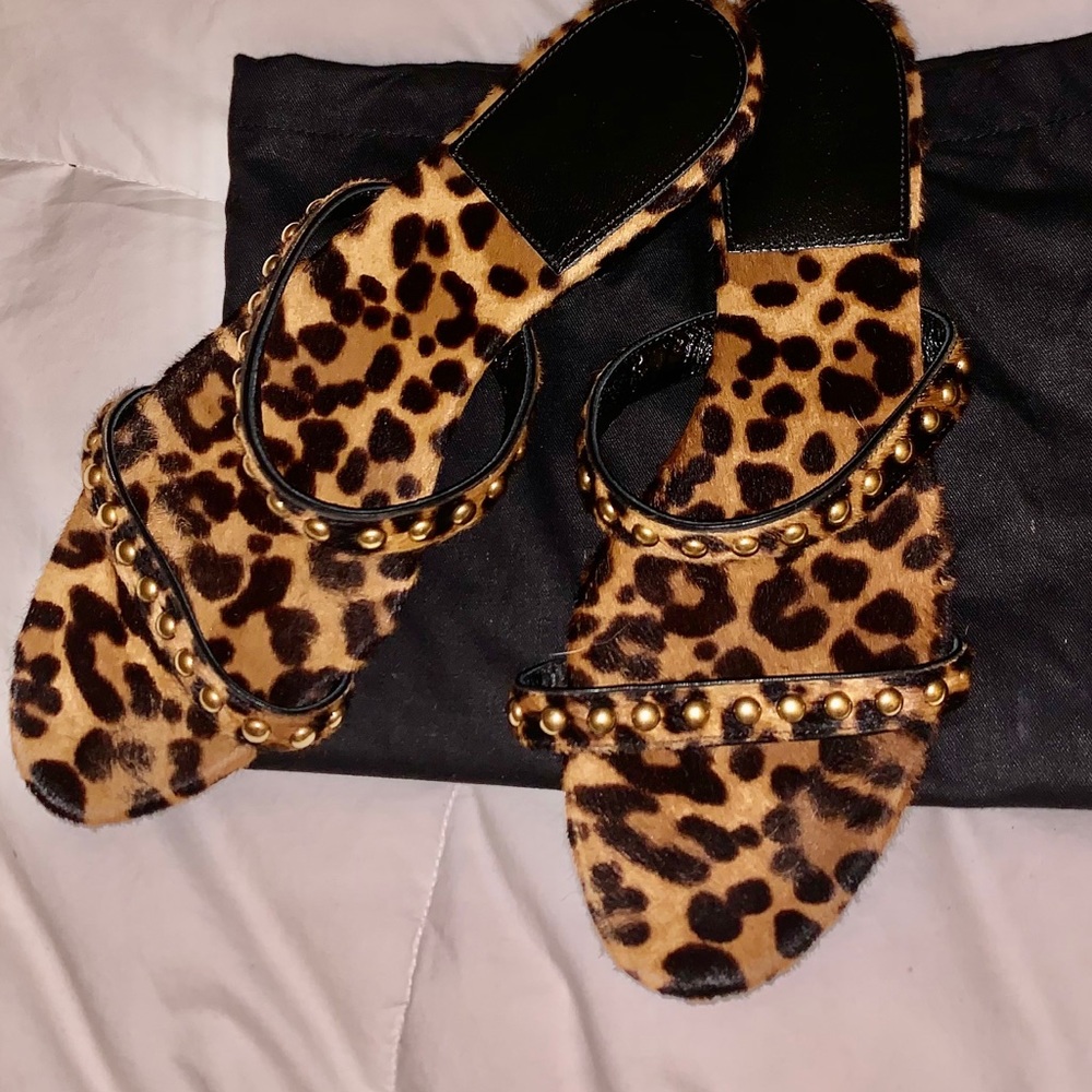 SAINT LAURENT, Gia Stud Sandals